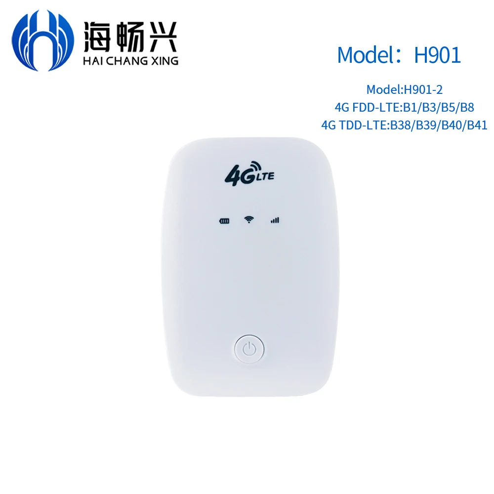 Industry In China H901 4G Router CAT4 150Mbps Speed Support SIM Card Portable Pocket Router Good Quality Factory Directly 