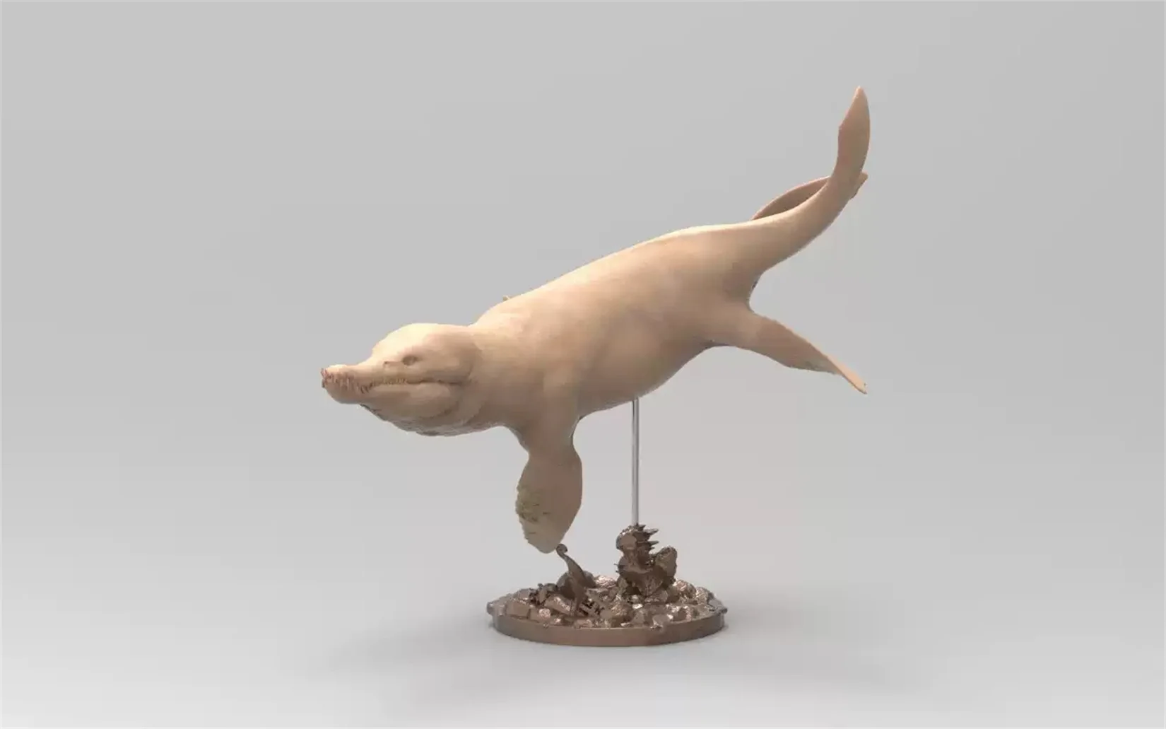 

Модель Kronosaurus Rheic 1/35, динозавр, животное для обучения детей, окрашенная коллекционная игрушка, реалистичное украшение, подарок GK