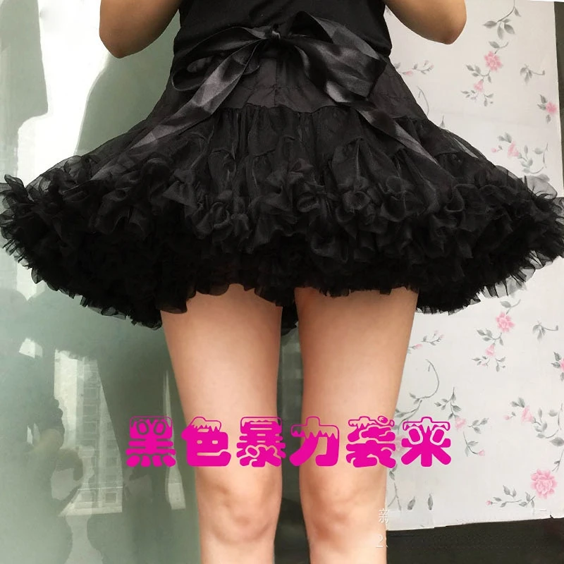 Lolita Ball Gown Cosplay Petticoat Underskirt Short Dress Petticoat Lolita Cosplay Sweet Soft Short Dress