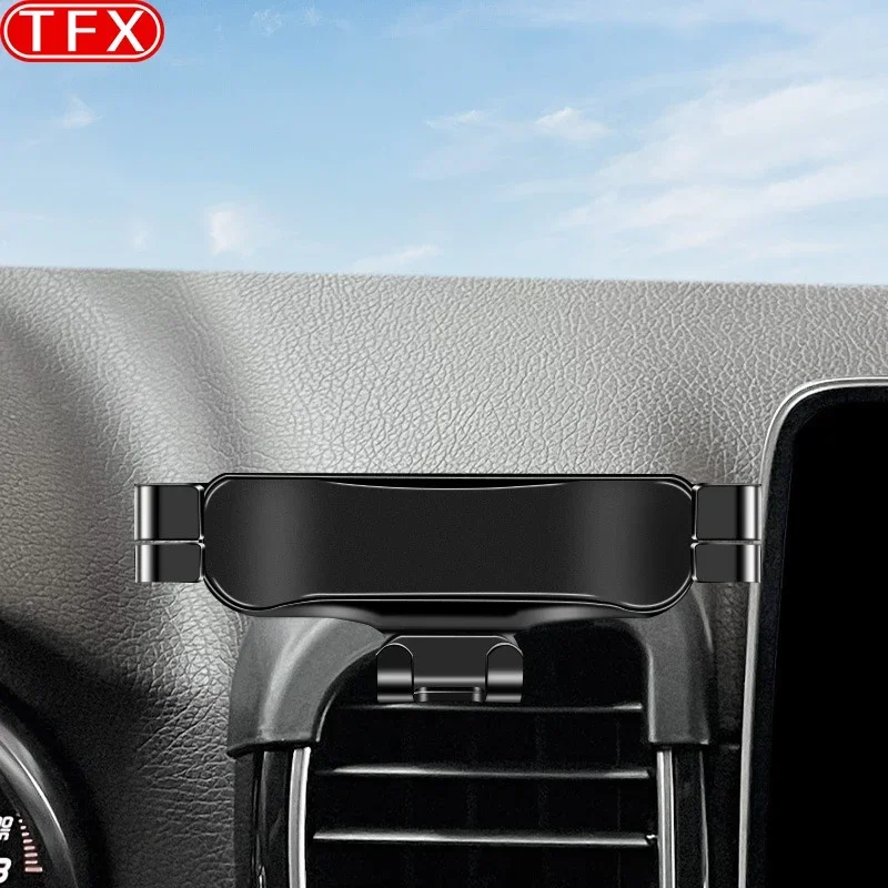 Car Styling Mobile Phone Holder Air Vent Mount Gravity Bracket Stand For Mercedes Benz GLE W166 C292 Auto Modified Accessories