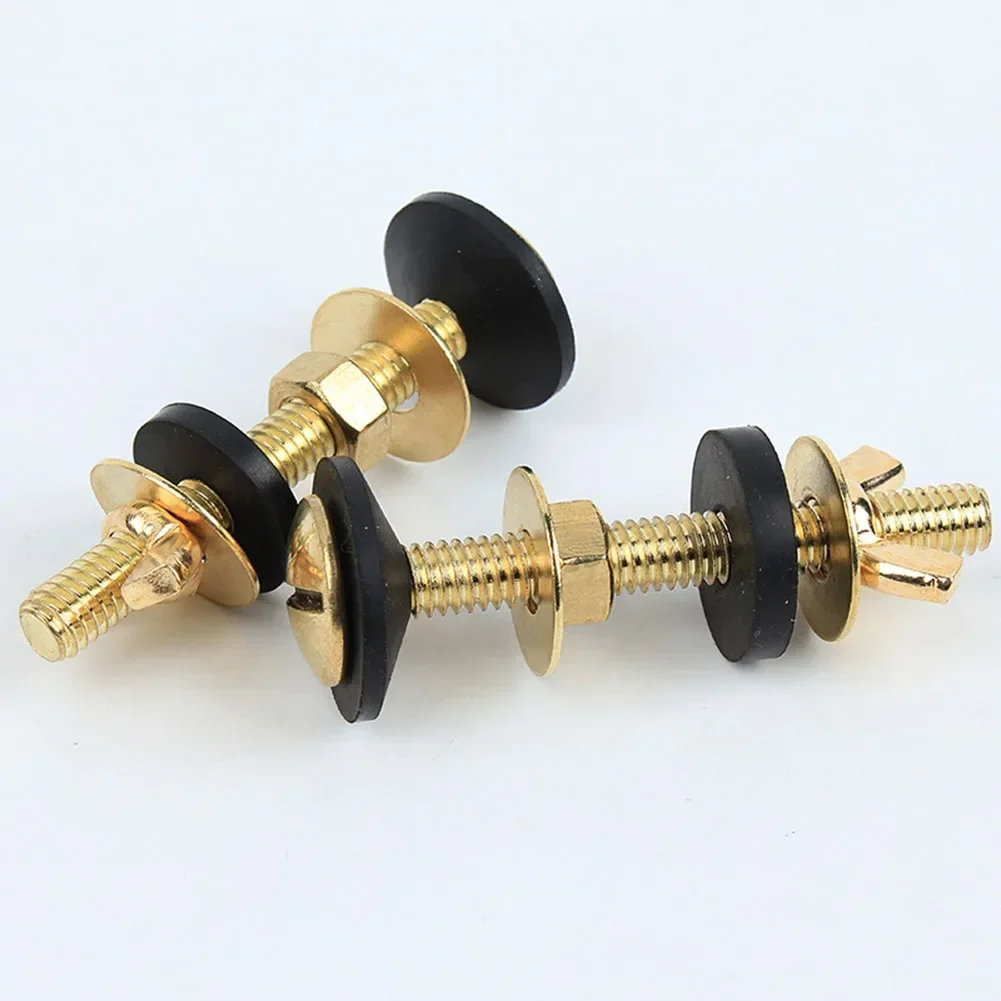 Toilet Screws Bolt Kit Easy Installation Heavy Duty Bolt Toilet Tank Bolts Tank To Bowl Kit