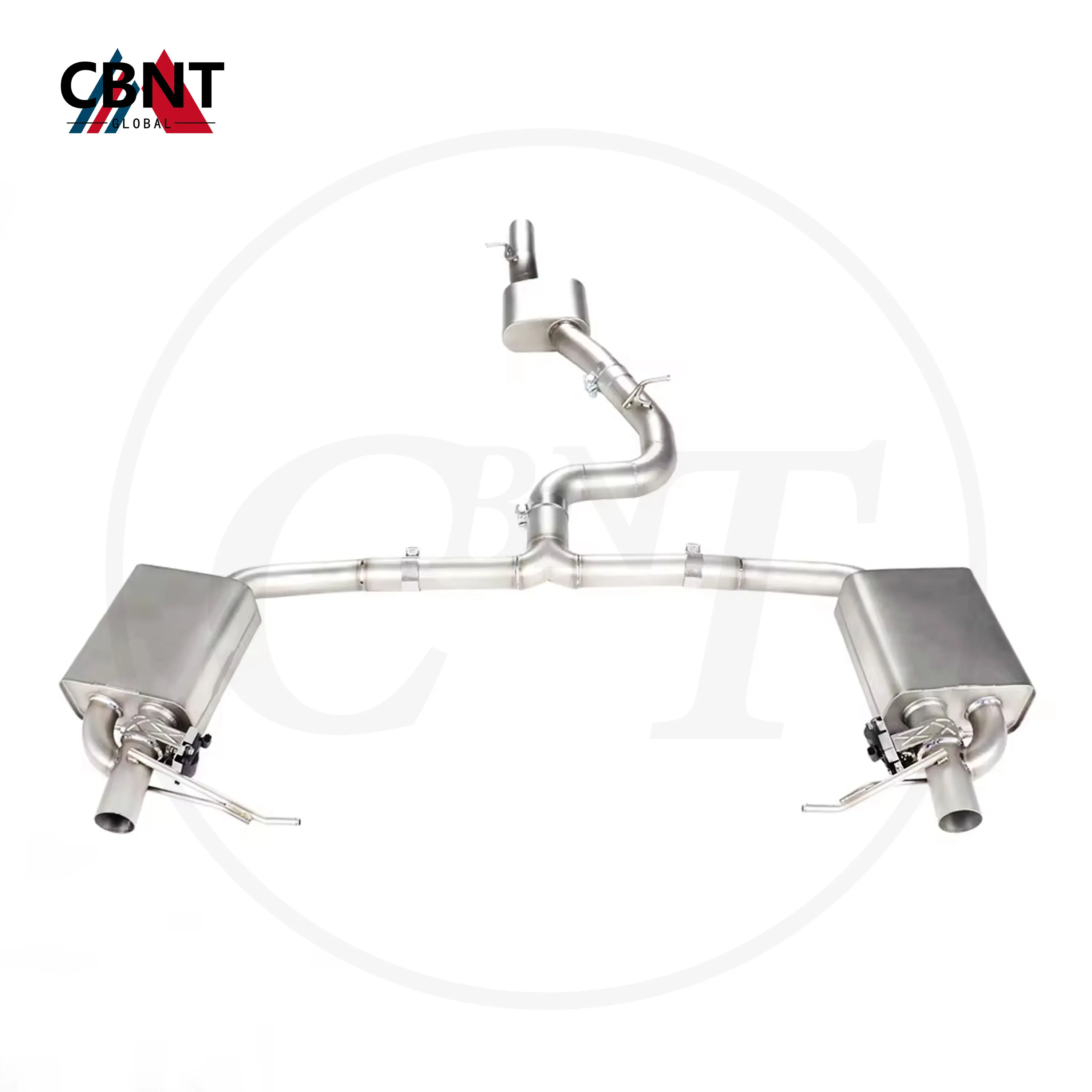 

CBNT Valved Exhaust Catback for VW Passat CC Variant Performance Valvetronic Exhaust Pipe SS304 Exhaust-pipe with Valve Muffler