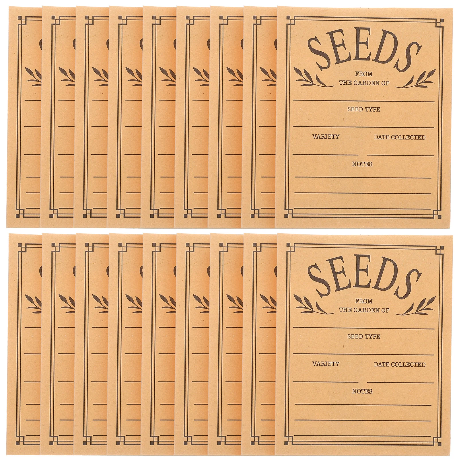 Seed Envelopes 50 Pcs Paper Packets Small Envelopes Packets Resealable Vegetable Seeds Blank Money Craft Printing Products