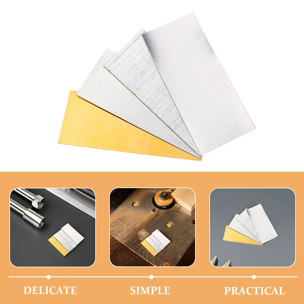 8 Pcs Experiment Materials Zinc Anode Plate Flakes Primary School