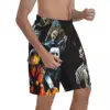 Hellraiser Board Shorts Horror Movie Characters Males Comfortable Beach Shorts Trenky Custom Plus Size Swimming Trunks 3