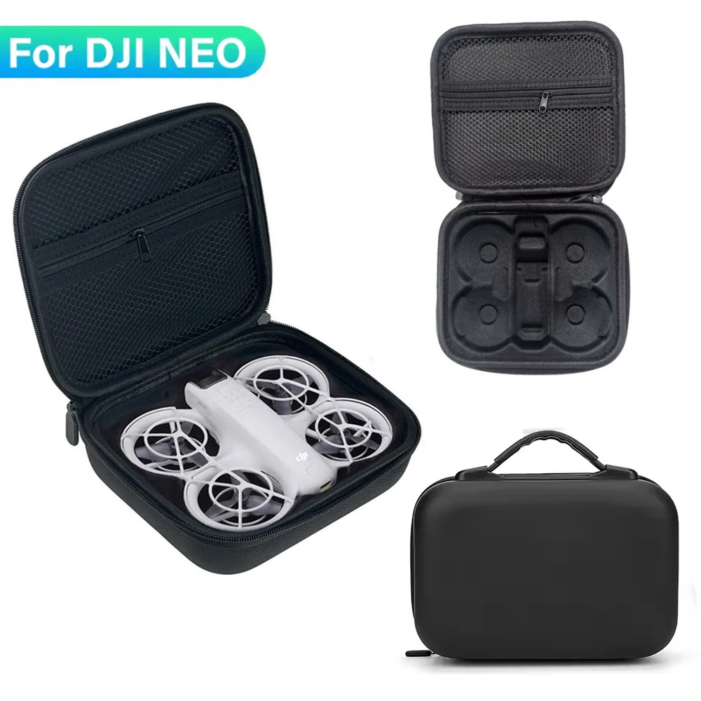 Drone Storage Case Portable Storage Bag for DJI Neo Hard EVA Travel Carrying Waterproof Protective Handbag for DJI Neo Drone
