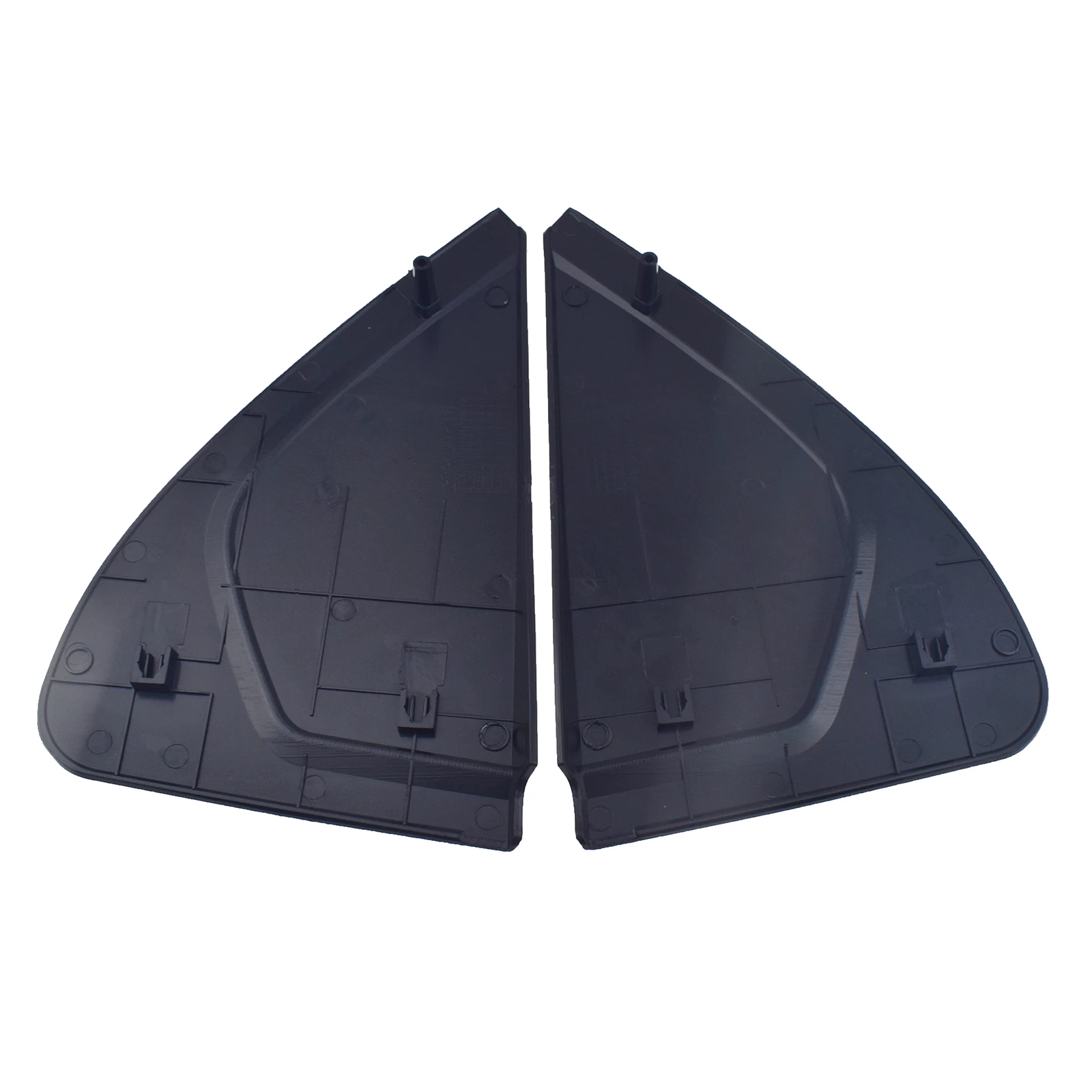 Rear Left Right Panel Door Garnish Fit For Chevrolet Aveo 2003 2004 2005 2006 2007-2010 96583066 96583067 1 / 2PCS car door lock cover door mirror cover door mirror cover replacement car engine hood cover car front window cover car hood cowling cover car door trim panel door sill cover