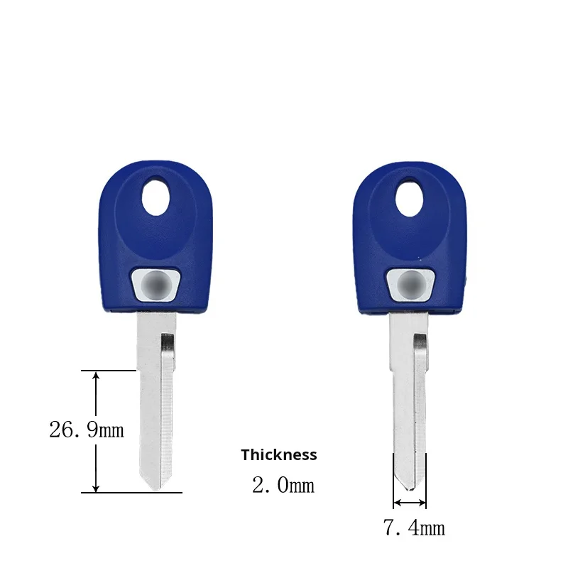 Ducati motorcycle key, suitable for: Ducati 748 749 848 696 motorcycle key embryo.(can be placed anti-theft chip).