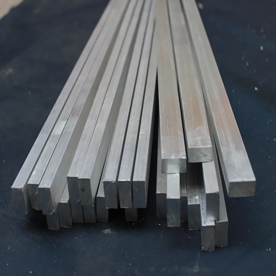 5 Barre Piatte In Alluminio 6061 – 500x20x6 Mm, Facili Da Tagliare E Saldare, Per Edilizia E Artigianato