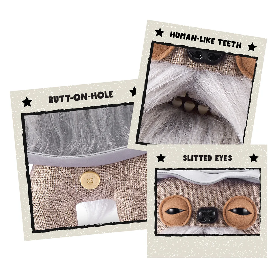 オリジナルファグラーおかしい醜いモンスターぬいぐるみロードオブザ