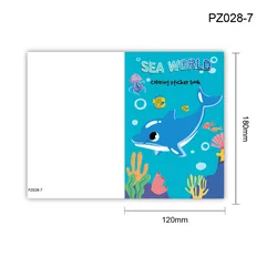Kids Coloring Book: Creative Cartoon Doodles - Sea world