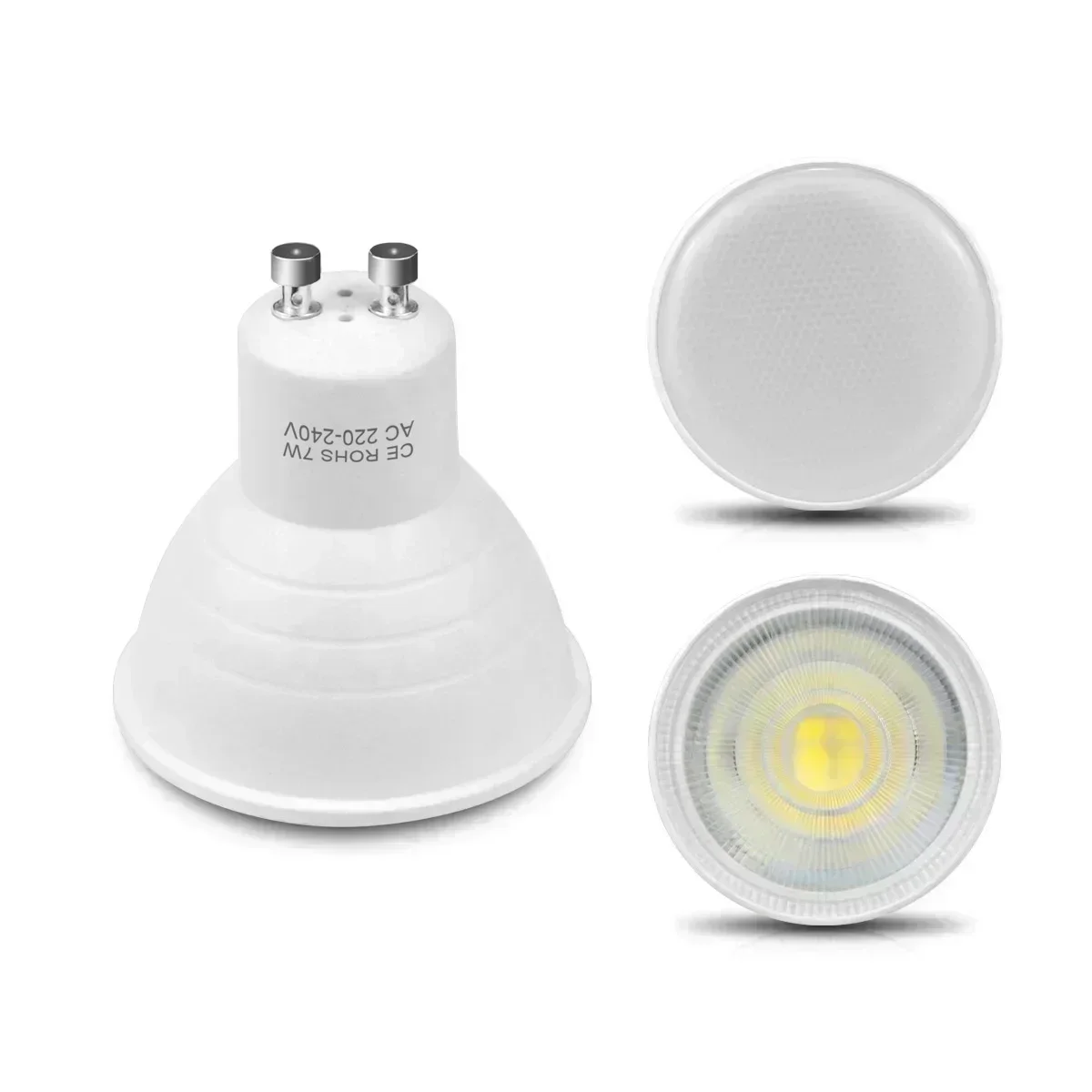 1/10 Pcs 10pcs GU10 E27 E14 MR16 GU5.3 Lampada LED Bulb 7W 220V Bombillas LED Lamp Spotlight Lampara Spot Light