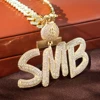 ICEC Custom Chain With Money-Bag Clasp Iced Out CZ Stones Luxury Pendant Accessory Hiphop Jewelry Personalized Necklace Gift