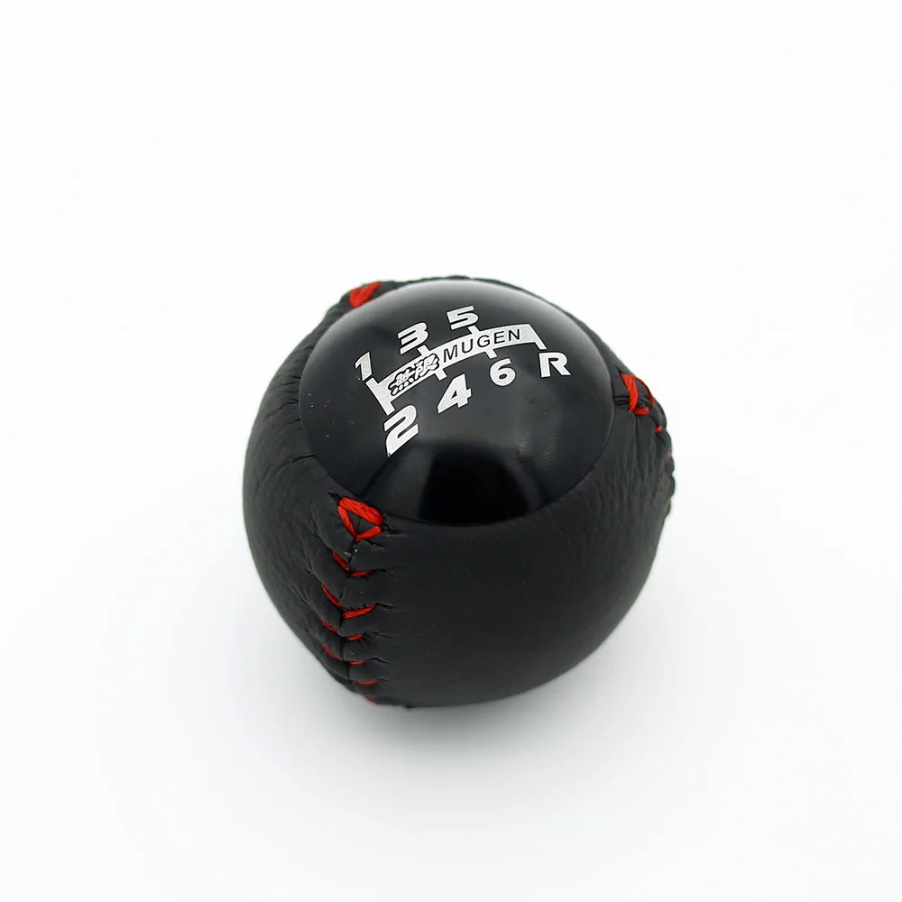 5/6 Speed Shift Knob M10*1.5 Racing Leather Gear Shift Knob For FD2 FN2 EP3 TYPE R DC2 DC5 AP1 AP2 Car Shift Knob