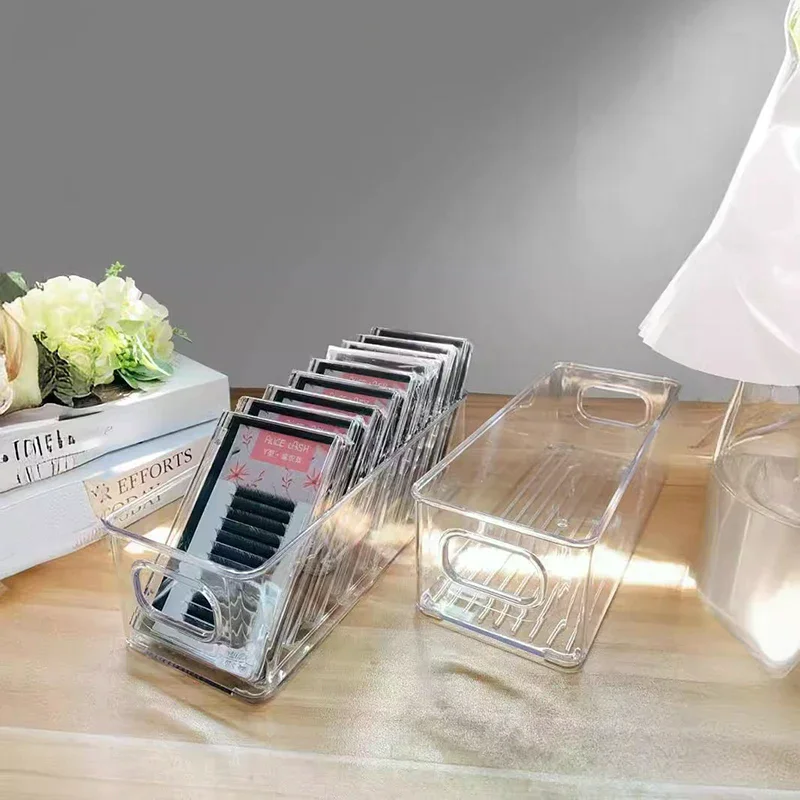 1Pc False Eyelash Storage Box For Eyelash Extension Tool Organizer Lash Accessories Cosmetic Makeup Tools Storage Box