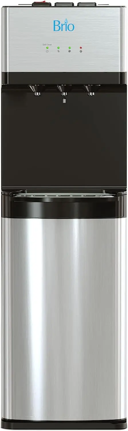520  Water Cooler Dispenser with 2 Stage Filtration - Self Cleaning, Hot Cold and Room Temperature Water. 2 Free 2