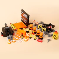 City MOC Street Lamp Building Block Lamp MOC Compatible with Bricks Halloween Bat Lamp Model Parts Bricks Toys 5