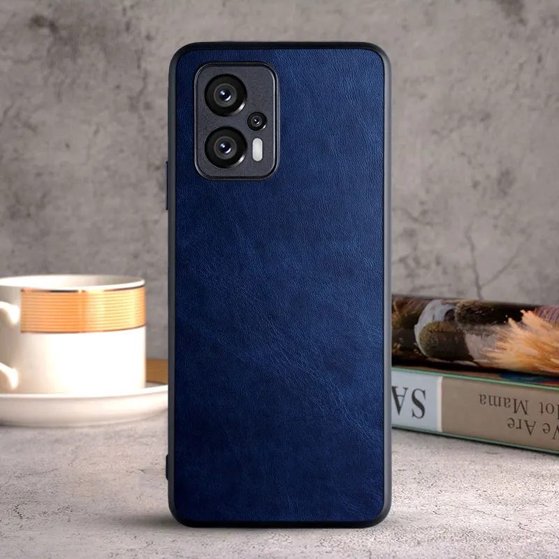 Luxury Vintage Leather Phone Case – Soft TPU Hard Cover