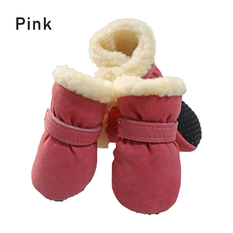 Title 5, 4pcs/set Snow Booties Waterproof Boots Socks An...
