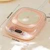 25W Coffee Mug Warmer Cup Heater Hot Tea Makers Heating Pad Warmer Coaster Electric Hot Plate Coffee Heater 220V 6