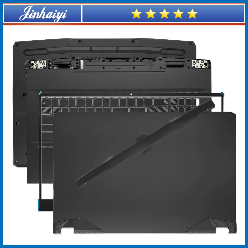 para Msi Gp76 Ms17k1 17k2 17k3 Cobertura Superior Quadro Palma Resto Inferior do Escudo da Tela Case de Volta Moldura Dobradiça Capa Superior Inferior