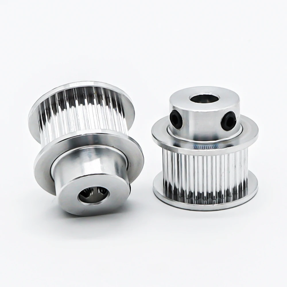 Description Picture 5 of item2GT Timing Pulley 24T Teeth Synchronous Pulley Bore 4/5/6/6.35mm Gear Teeth Width 6/10mm GT2 Synchronous Wheels 3D Printer Parts