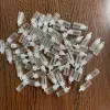 20/100pcs 1ml Mini Glass Bottles Pendants With Plastic Stopper Small Bottle Decoration Crafts Vials Jars 1