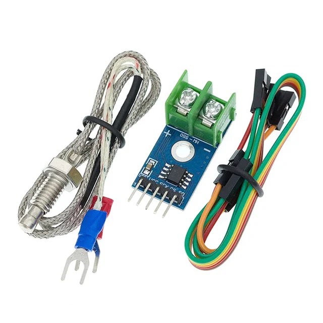 MAX6675 Module With K Type Thermocouple Sensor High Accuracy Measurement Tool  High Temperature Measurable Module 2