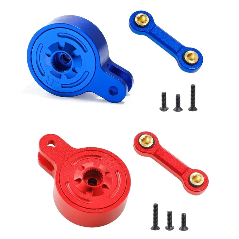 Daitoku Aluminum Fixed Link 23T Steering Servo Saver For Arrma 1/10 RC Cars – Compatible With Granite, Senton, Vorteks - View #9