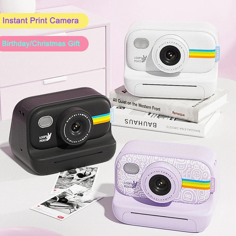 Instant Print Camera For Kids 2 0 Inch Screen Kids Instant Cameras instant-print-camera-for-kids-2-0-inch-screen-kids-instant-cameras