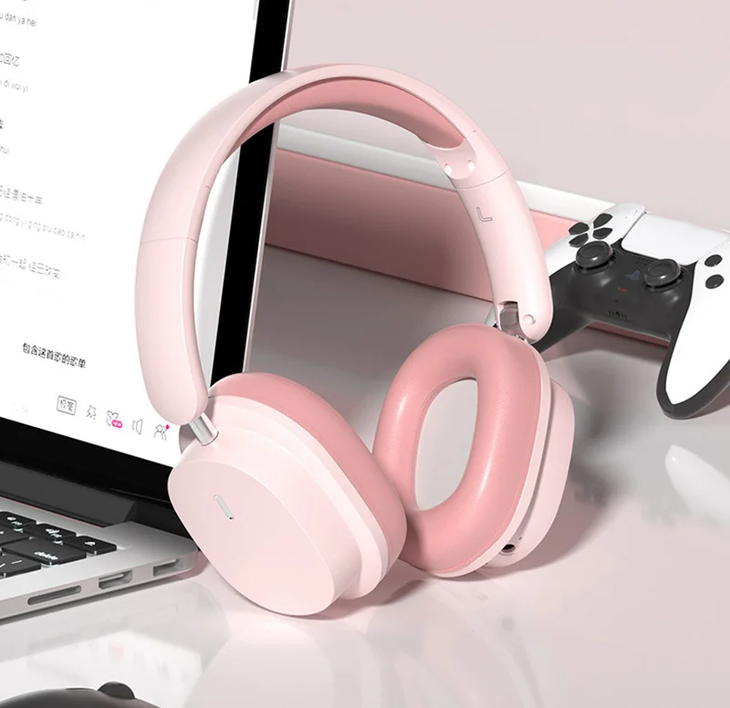 2026 New Foldable Headset Wireless Bluetooth Earbuds Head Mounted Noise Cancelling Earphones Sports with Mic Music Headphones