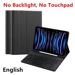 AJIUYU Premium Backlit Keyboard Case with TrackPad for iPad 10th 10.9 (No Backlit No Touch)