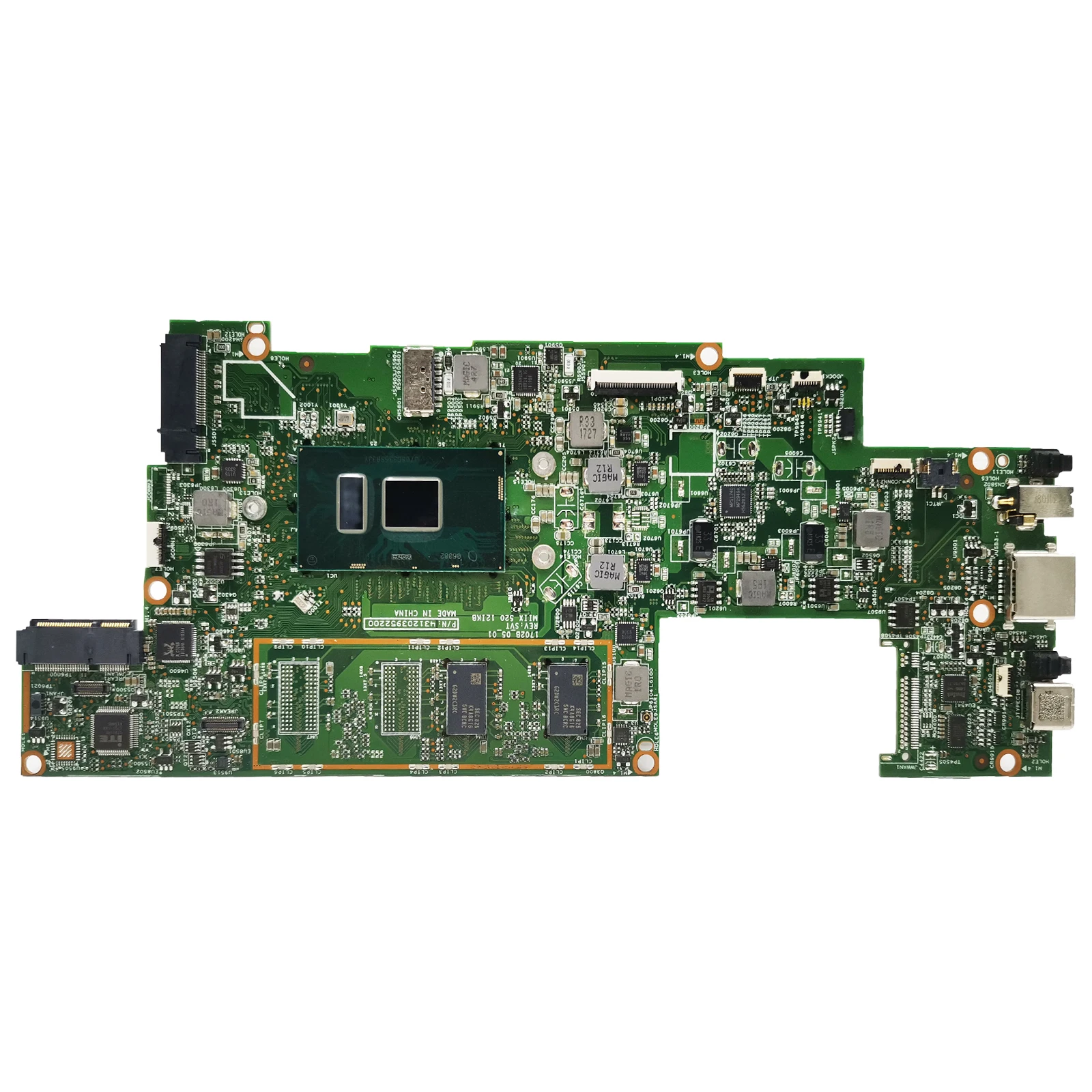 520-12IKB Notebook Motherboard For Lenovo Miix Tablet Laptop Mainboard With I3-7130U CPU UMA 4G RAM 5B20Q22861