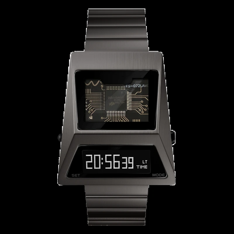 

Driver's Watch Retro Future Style Simple Fashion Waterproof Trendy Brand Creative Special-shaped Men's Unique Watch