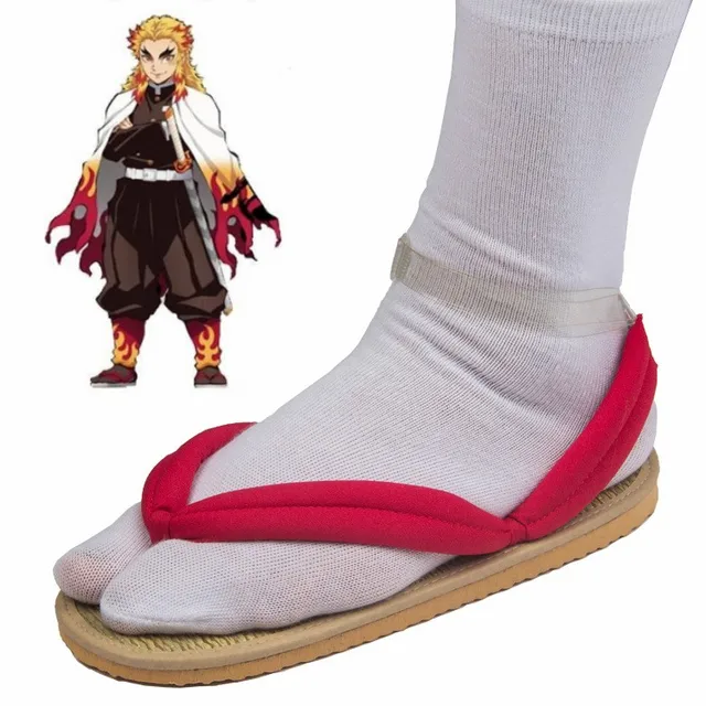 Sabots Cosplay Shinobu Kocho (Demon Slayer) - Chaussures En Bois Violet, Taille 45 (27 Cm)