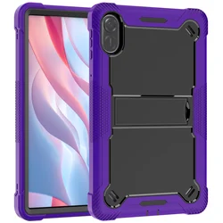 Heavy Duty Kids Silicone Armor Case for 11.5-inch Tablet - Shockproof Hybrid Cover with Stand, 2023 (Purple)