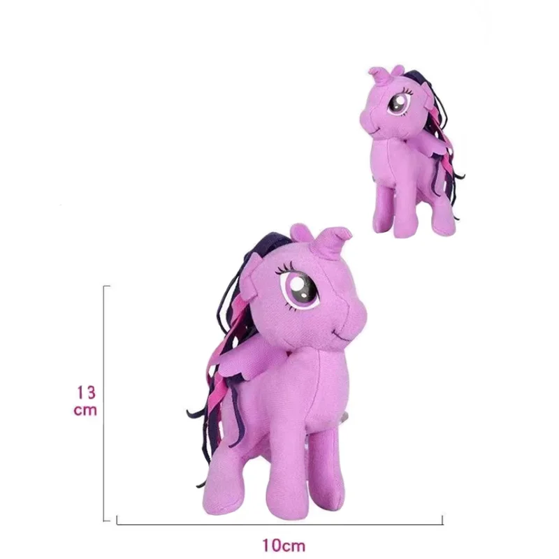 My Little Pony Figuras animais para crianças, Brinquedos de pelúcia dos  desenhos animados, Presente bonito da boneca, Rainbow Dash, Twilight  Sparkle, Applejack, 30cm - AliExpress