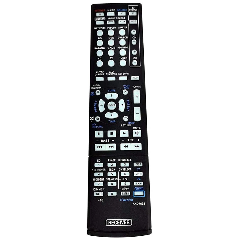 Axd7692 Telecomando Av Per Telecomando Ricevitore Av Pioneer Vsx-823-K Vsx-828-S Vsx-528-S Vsx-60 Vsx-1125-K Vsx-1012-K