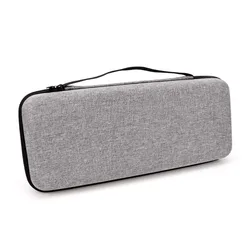 Enhanced Waterproof Hard Shell EVA Keyboard Storage and Travel Organizer Case (Grey)