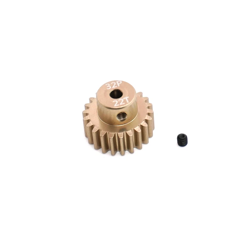 32DP M0,8 3,175mm 24T 23T 22T 21T 20T 19T 18T 17T 16T 15T 14T 13T 12T Metallgetriebe für 1:10 Traxxas RC LKW Auto 3650 3660 Motor – Detail 22