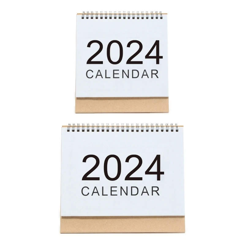 2024 Creative Mini Desk Calendar Decorations Stationery School Desktop Calendar Dropship box for android13 x88 mini 13 rk3528 8khd box 2gb 16gb wifi 2 4g 5ghz dropship