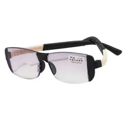 Elegant Unisex Ultra - Light Anti - Blue Light Eyewear - +400 (Black)