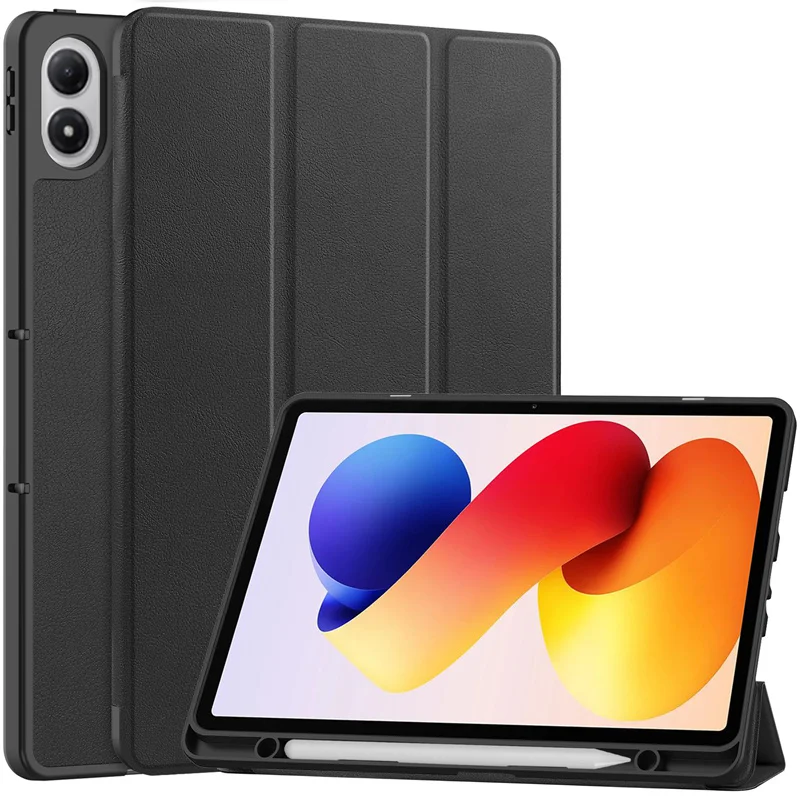 Premium Magnetic Folding Case with Pencil Holder