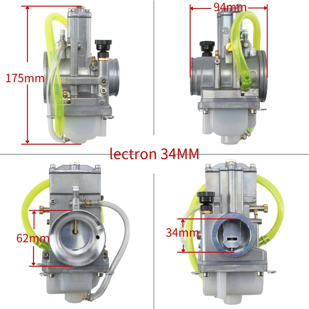 yz250 /125 kx250 cr250/125 ktm250キャブレター Universal Carb Motorcycle Carburetor for Lectron YZ250 KTM250