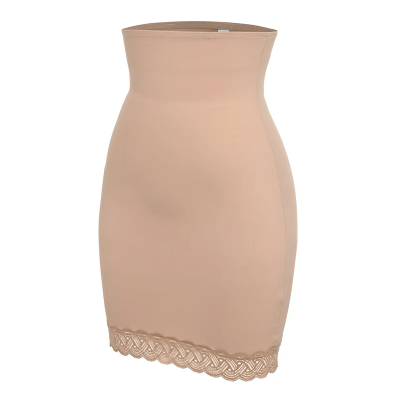 Women Slips Shapewear MISS MOLY High Waist Lace Up Underdress Shaper Sexy Seamless Tummy Control Half Slip Lingeries Bodysuits