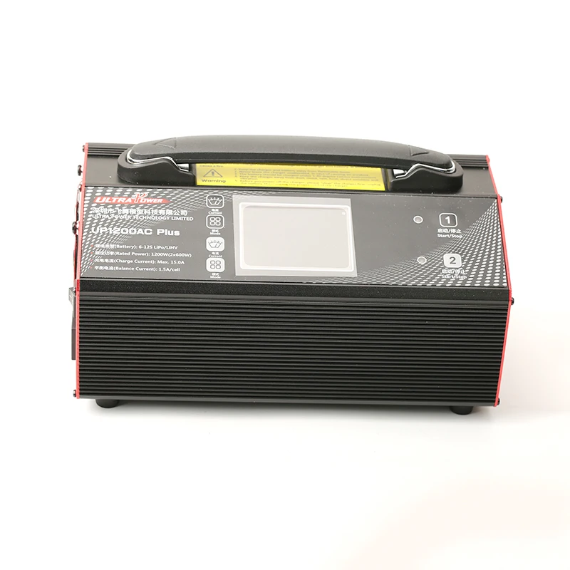 

UltraPower UP1200AC PLUS 6-12S LiPo/LiHV Battery Balance Charger 1200W/15A One Key Charge For TATTU/Okcel/Herewin Batteries