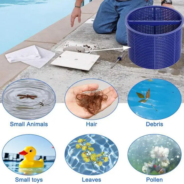Úszómedence Automatikus Skimmer Kosár Hulladéklevelek Az Spx1082Ca B-152 Sp1082 Sp1083 Sp1084 Sp1085 Sp1086 Kosárai - Image 2