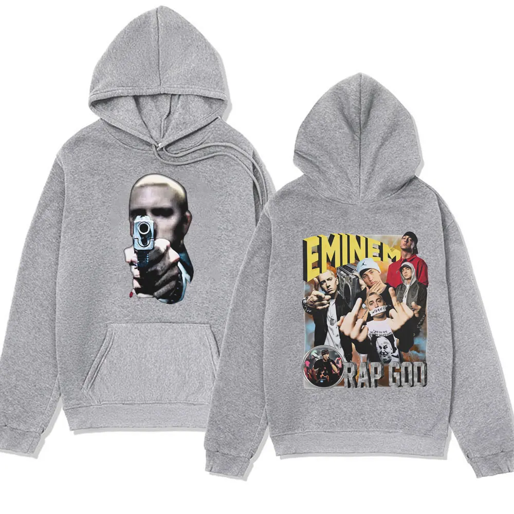 The Eminem Show Graphic Printed Hoodie for Men Women Hip Hop Streetwear Sweatshirts Spring New Long-sleeved Pullovers Hoodies