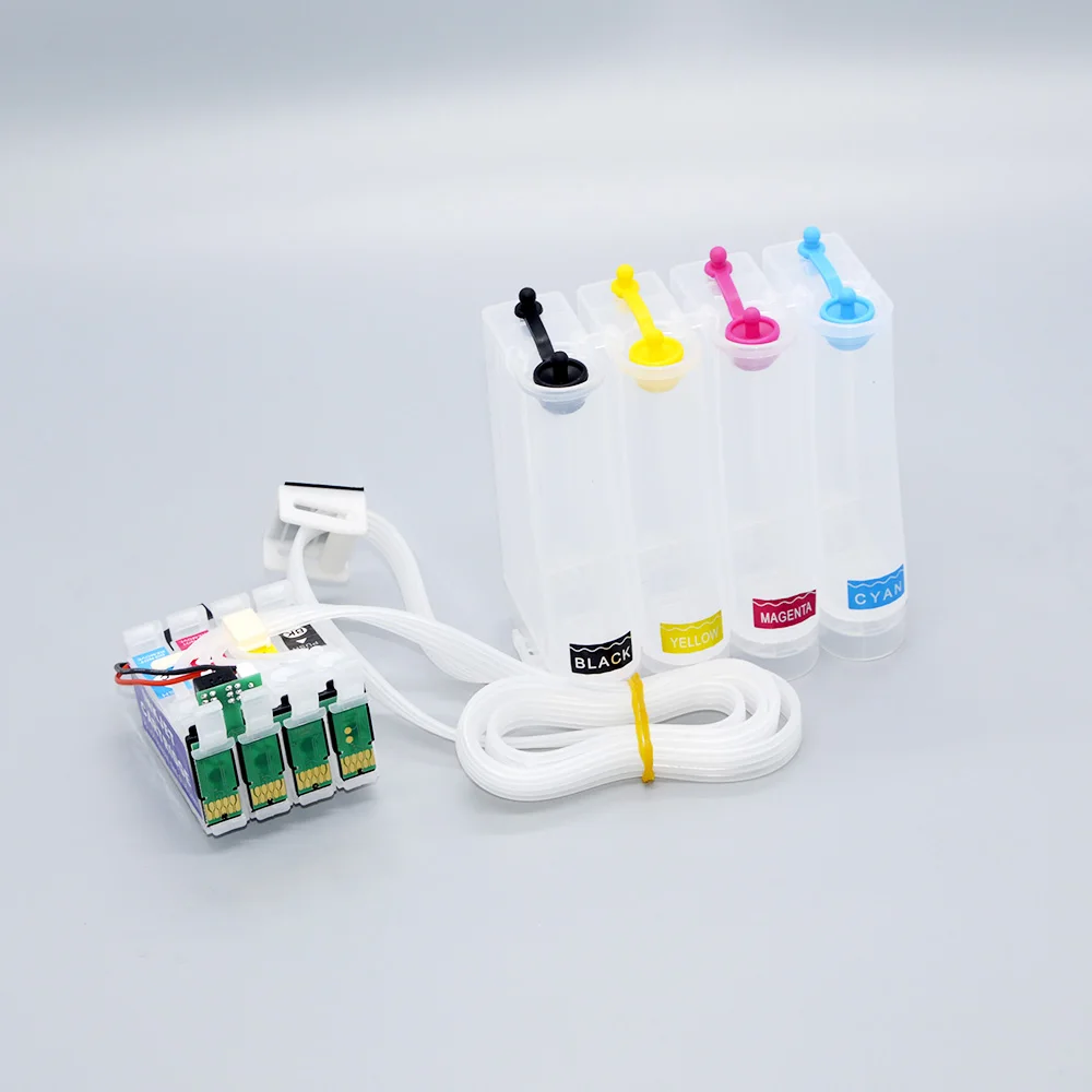 4색 29XL Ciss 잉크 공급 시스템 엡손 XP-345 XP-352 XP-355 XP-432 XP-435 XP-442 XP-445 XP-452 XP-455 ARC 칩 포함