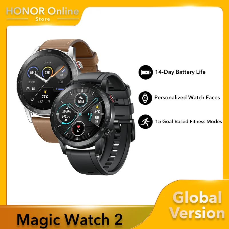 Honor magicwatch 2 flax brown mns b19 Clearance
